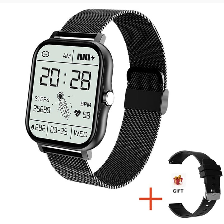 2021 New Women Smart watch Men 1.69" Color Screen Full touch Fitness Tracker Men Call Smart Clock Ladies For Android IOS+BOX freeshipping - Etreasurs