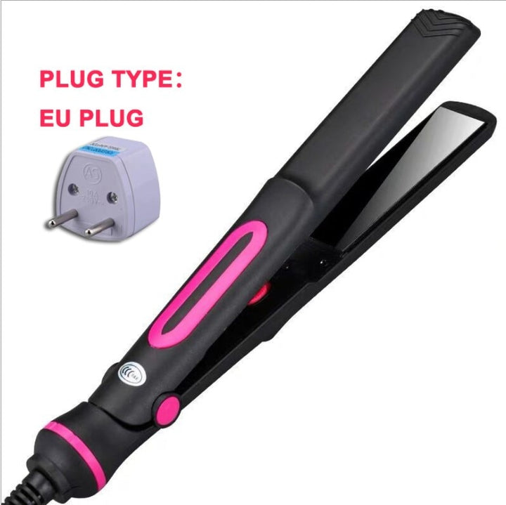 Hair Straightener Temperature Adjustment Tourmaline Ionic Flat Iron Widen Panel Ceramic Heating Plate Salon Styling Tool freeshipping - Etreasurs