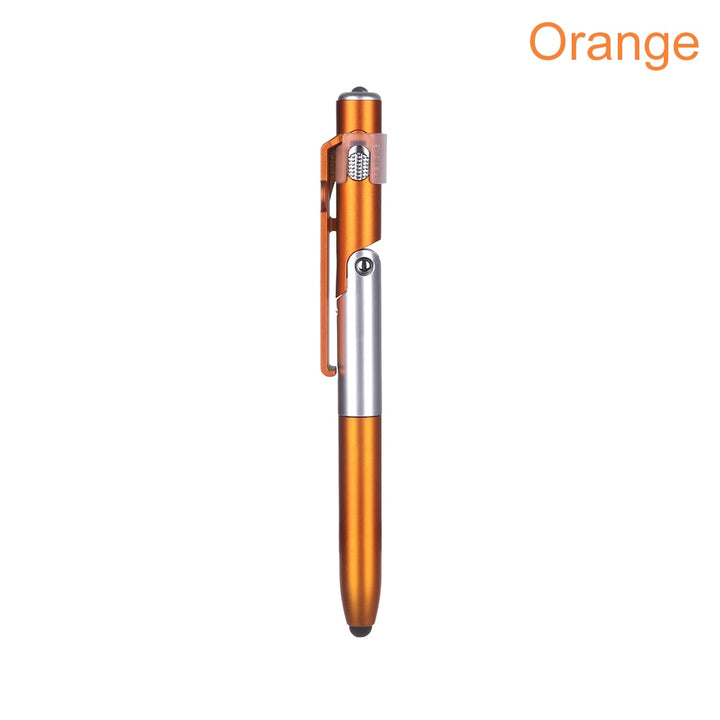 4-in-1 Folding Ballpoint Pen Screen Stylus Touch Pen Universal mini Capacitive Pen with LED For Tablet Cellphone freeshipping - Etreasurs