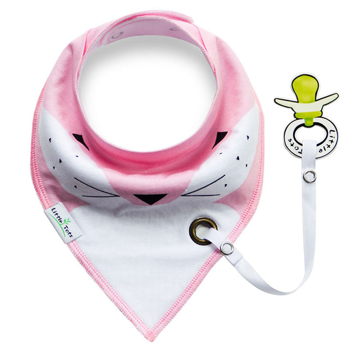 Saliva Towel Baberos Bebes Baby Bibs & Anti-drop Rope Super Absorbent Infant Cotton Bandana Dribble Bib Scarf Newborn Feeding freeshipping - Etreasurs