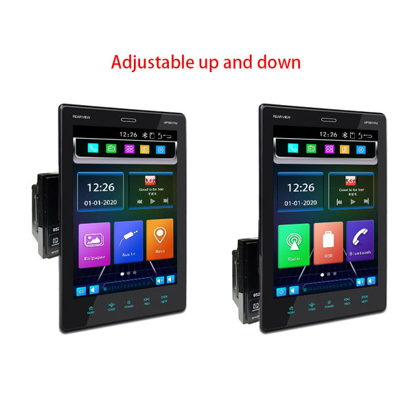 9.5 inch Vertical Tesla Touch Screen car stereo 2 din With AUX/BT/USBmirror link Car Radio Car MP5 Player freeshipping - Etreasurs