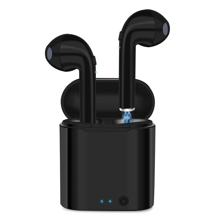 i7s tws Headphones Bluetooth 5.0 Earphones Wireless Headsets Stereo Bass Earbuds In-ear Sport Waterproof Headphone free shipping freeshipping - Etreasurs