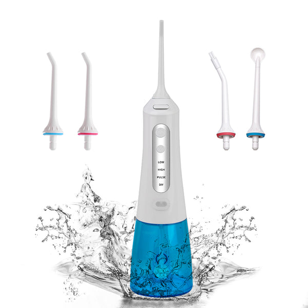 Extensible Cordless  Water Flosser Electric Dental Teeth Cleaner With 12 Models Tooth Whitenning Machine For Home Travel freeshipping - Etreasurs