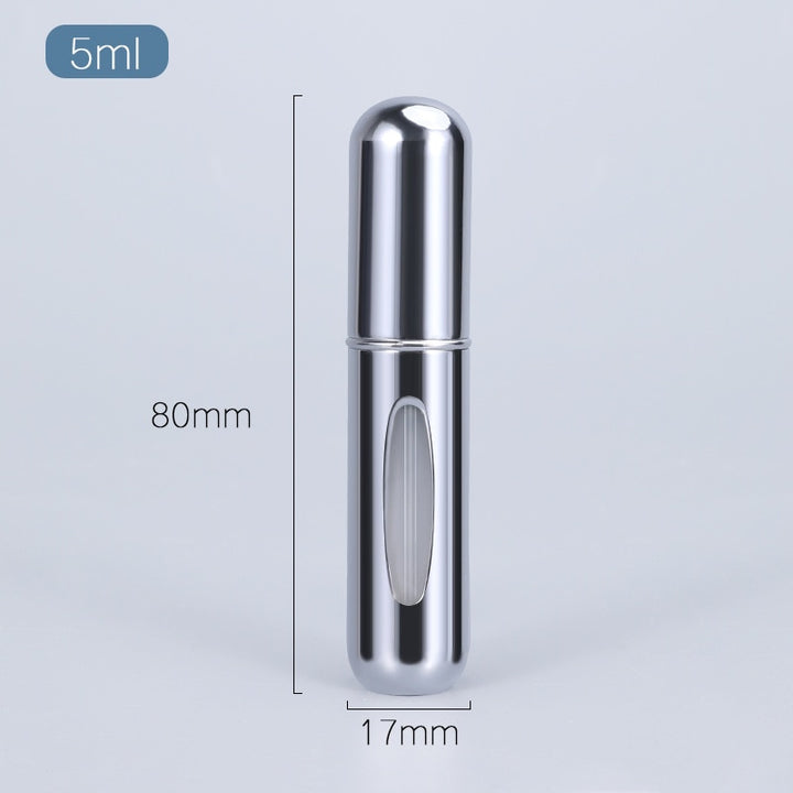 5ml Perfume Atomizer Portable Liquid Container For Cosmetics Mini Aluminum Spray Alcochol Empty Bottle  Refillable For Traveling freeshipping - Etreasurs