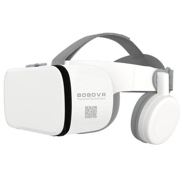 BOBO VR Z6 Bluetooth 3D Glasses Virtual Reality Box Google Cardboard Stereo Mic Headset Helmet