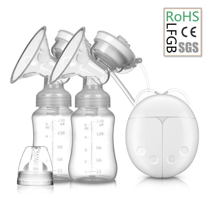 Electric breast pump unilateral and bilateral breast pump manual silicone breast pump baby breastfeeding accessories freeshipping - Etreasurs