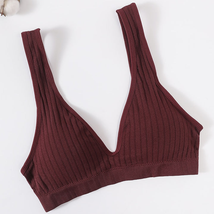 Seamless Bra Sports Bras For Women Plunge Bra Top Female Brassiere Deep V Sexy Women's Underwear Backless Bralette Lingerie freeshipping - Etreasurs