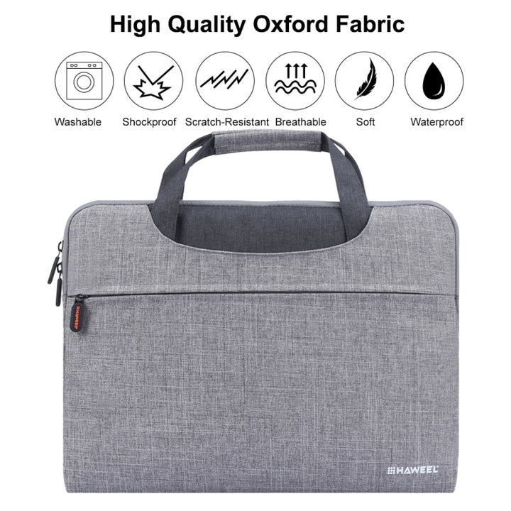 Hot wholesales HAWEEL 13.3 inch Splash-proof Wear-proof Laptop Handbag For Macbook For Lenovo For Sony For CHUWI For HP freeshipping - Etreasurs