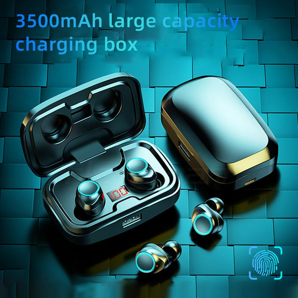 TWS Bluetooth 5.0 Earphones 3500mAh Charging Box Wireless Headphone 9D Stereo Sports Waterproof Earbuds Headsets With Microphone freeshipping - Etreasurs