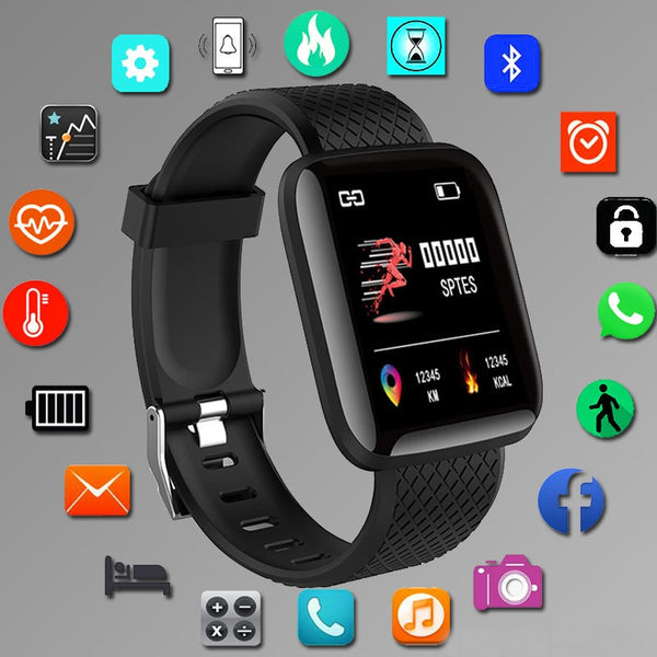 Digital Smart sport watch men's watches digital led electronic wristwatch Bluetooth fitness wristwatch women kids hours hodinky freeshipping - Etreasurs