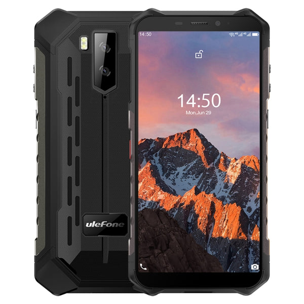 Wholesale Ulefone Armor X5 Pro Rugged Phone Mobile 4GB+64GB 5000mAh Battery OTG NFC Mobile Phone freeshipping - Etreasurs