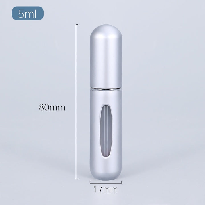 5ml Perfume Atomizer Portable Liquid Container For Cosmetics Mini Aluminum Spray Alcochol Empty Bottle  Refillable For Traveling freeshipping - Etreasurs