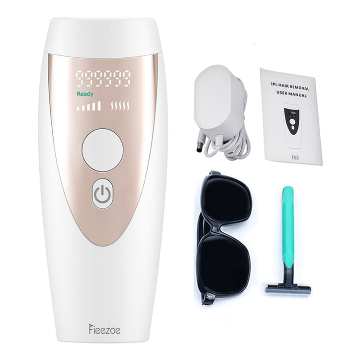 FIEEZOE IPL Laser Hair Removal Machine 999999 Flash Epilator For Women Permanent Photoepilator Painless Depiladora Facial freeshipping - Etreasurs