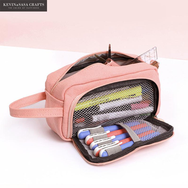 20 Colors Large Capacity Pencil Case Kawaii Pencilcase School Pen Case Supplies Pencil Bag School Box Pencils Pouch Stationery freeshipping - Etreasurs