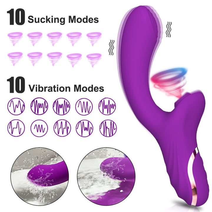 20 Modes Clitoral Sucking Vibrator Female For Women Clit Clitoris Sucker Vacuum Stimulator Dildo Sex Toys Goods for Adults 18 freeshipping - Etreasurs