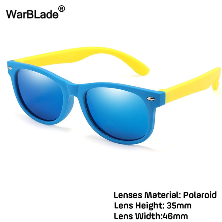 WarBlade New Kids Polarized Sunglasses TR90 Boys Girls Sun Glasses Silicone Safety  Glasses Gift For Children Baby UV400 Eyewear freeshipping - Etreasurs