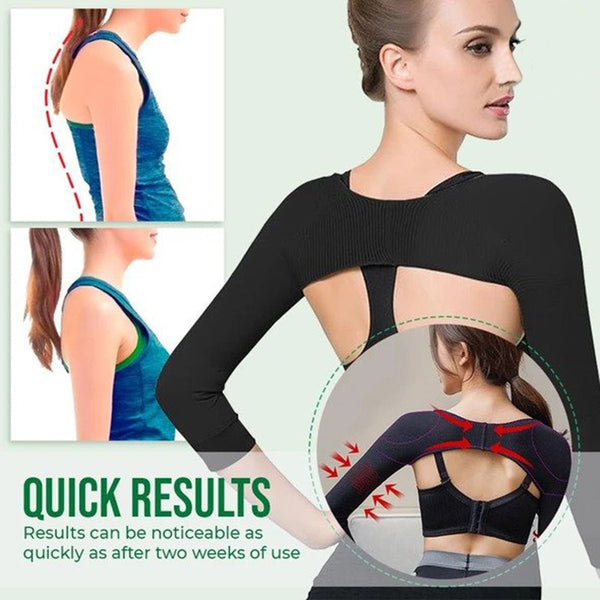 Arm Slimming Back Posture Corrector Arm Shaping Sleeves Fat Reduction for Women Back Support