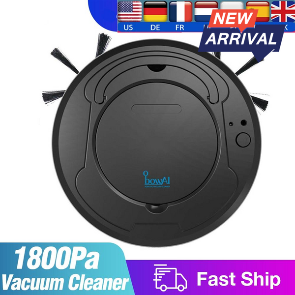 1800Pa Smart Robot Vacuum Cleaner Multifunctional 3-In-1 Auto Rechargeable Floor Sweeping Robot Dry Wet Vacuum Cleaner Machine freeshipping - Etreasurs