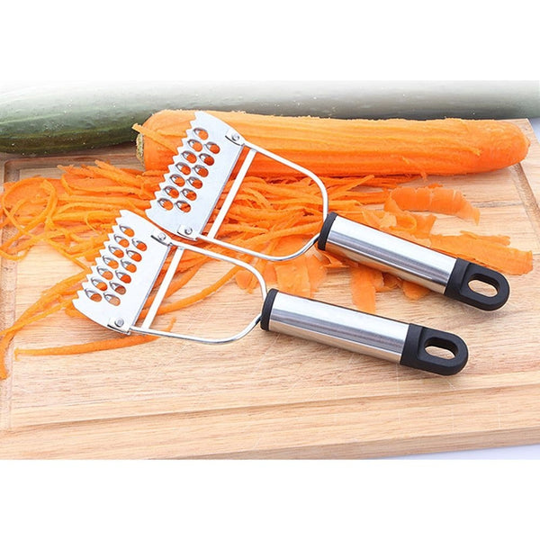 2019   new Multifunction Stainless Steel Vegetable Julienne Grater Peeler Cutter Potato Carrot Fruit Slicer Kitchen Tools freeshipping - Etreasurs