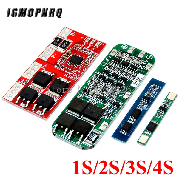 1S 2S 3S 4S 3A 20A 30A Li-ion Lithium Battery 18650 Charger PCB BMS Protection Board For Drill Motor Lipo Cell Module freeshipping - Etreasurs