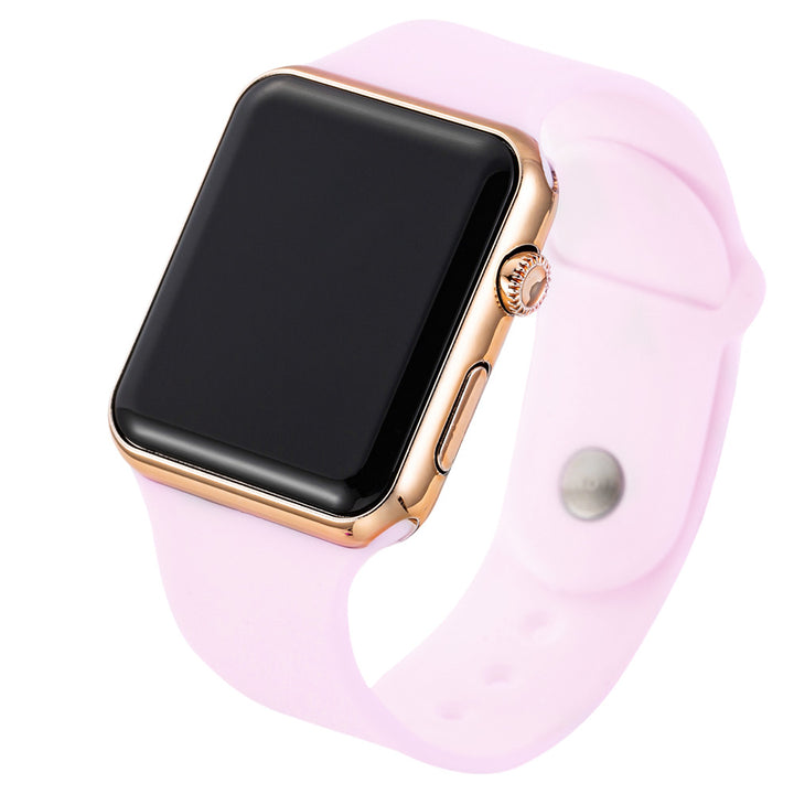 2020 New Pink Casual Wrist watches Women Watch LED Digital Sport Men Wristwatch Silicone Women Watch Reloj Mujer Erkek Kol Saati freeshipping - Etreasurs