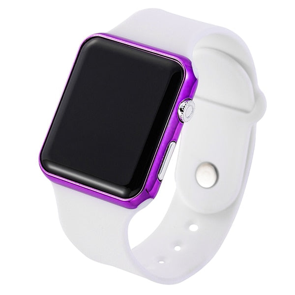 2020 New Pink Casual Wrist watches Women Watch LED Digital Sport Men Wristwatch Silicone Women Watch Reloj Mujer Erkek Kol Saati freeshipping - Etreasurs