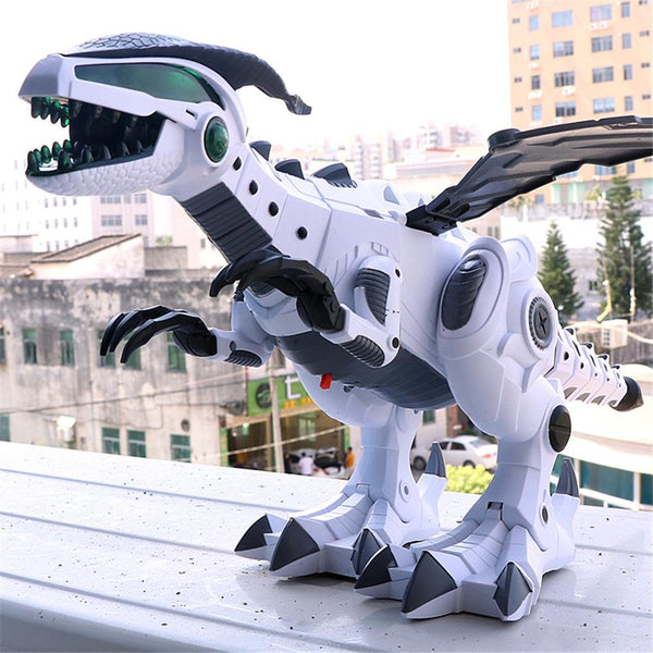 Big Spray Dinosaurs Robot Pterosaurs Cartoon Walking Swing Animal Model Electronic Intelligent Dinosaurio Toys Gift For Children freeshipping - Etreasurs