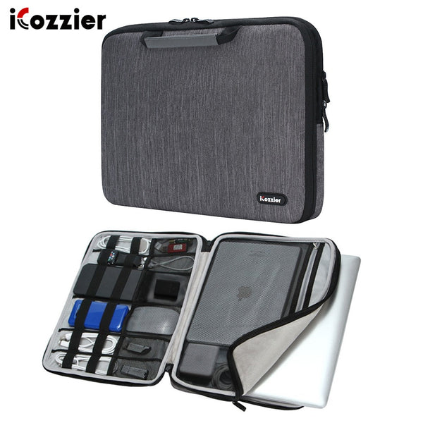 iCozzier 11.6/13/15.6 Inch Handle Electronic accessories  Laptop Sleeve Case Bag Protective Bag for 13" Macbook Air/Macbook Pro freeshipping - Etreasurs