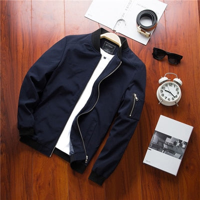 DIMUSI Spring New Men's Bomber Zipper Jacket Male Casual Streetwear Hip Hop Slim Fit Pilot Coat Men Clothing Plus Size 4XL,TA214 freeshipping - Etreasurs