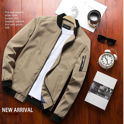 DIMUSI Spring New Men's Bomber Zipper Jacket Male Casual Streetwear Hip Hop Slim Fit Pilot Coat Men Clothing Plus Size 4XL,TA214 freeshipping - Etreasurs