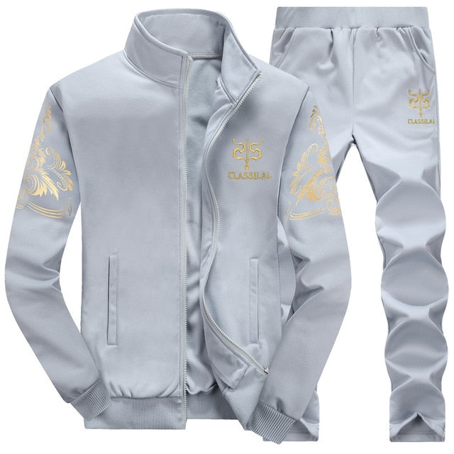 BOLUBAO Tracksuits Men Sweatshirt Sporting Sets Winter Jacket + Pants Casual Clothing Men's Track Suit Sportswear Coat freeshipping - Etreasurs