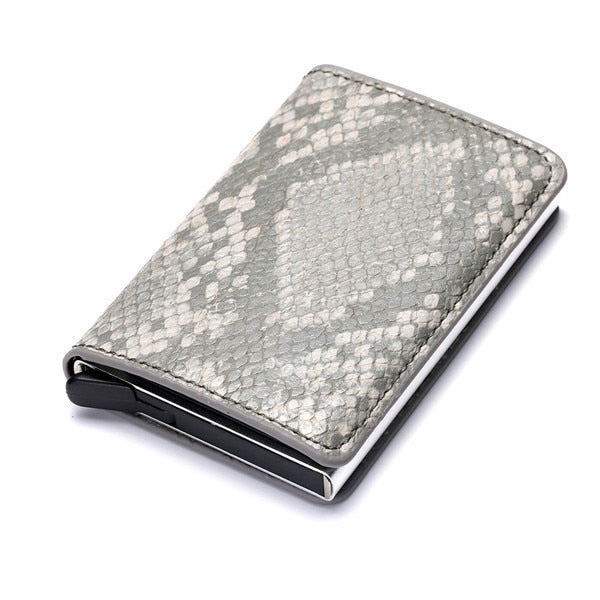 Aluminum Metal Credit Business Mini Card Wallet 2020 Dropshipping Man Women Smart Wallet Business Card Holder Rfid Wallet freeshipping - Etreasurs