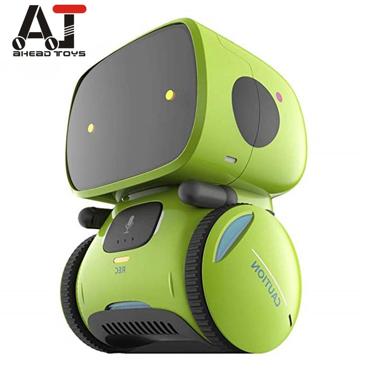 Newest Type Smart Robots Dance Voice Command 3 Languages Versions Touch Control Toys Interactive Robot Cute Toy Gifts for Kids freeshipping - Etreasurs