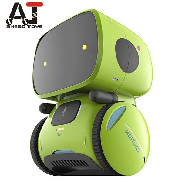 Newest Type Smart Robots Dance Voice Command 3 Languages Versions Touch Control Toys Interactive Robot Cute Toy Gifts for Kids freeshipping - Etreasurs