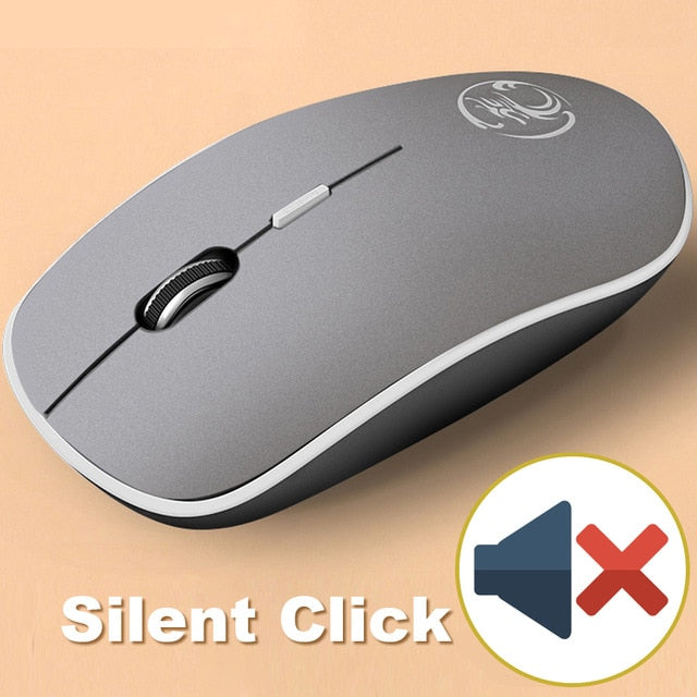 iMice Wireless Mouse Silent Computer Mouse 1600 DPI Ergonomic Mause Noiseless Sound USB PC Mice Mute Wireless Mice for Laptop freeshipping - Etreasurs