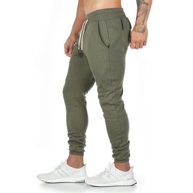 Joggers Sweatpants Men Casual Pants Solid Color Gyms Fitness Workout Sportswear Trousers Autumn Winter Male Crossfit Track Pants freeshipping - Etreasurs