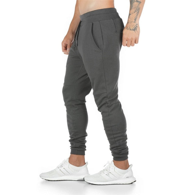 Joggers Sweatpants Men Casual Pants Solid Color Gyms Fitness Workout Sportswear Trousers Autumn Winter Male Crossfit Track Pants freeshipping - Etreasurs