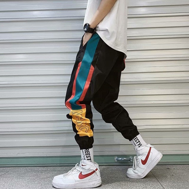 2020 New Hip Hop Streetwear Joggers Pants Men Casual Cargo Pant Trousers High Street Elastic Waist Harem Pant Man freeshipping - Etreasurs