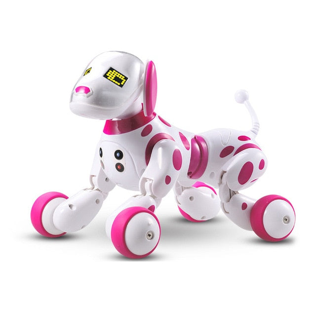 Programable 2.4G Wireless Remote Control Smart animals toy robot dog  remote control toys kids toys Electronic toys робот собака freeshipping - Etreasurs