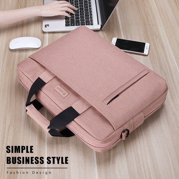 Laptop Bag 13.3 14 15.6 17.3 Inch Waterproof Notebook Bag for Macbook Air Pro 13 15 Computer Shoulder Handbag Briefcase Bag freeshipping - Etreasurs