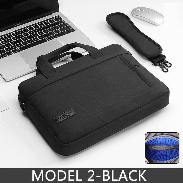 Laptop bag Sleeve Case Protective Shoulder Bag HP Carrying Case For pro13 14 15.6 inch Macbook Air ASUS Acer Lenovo Dell handbag freeshipping - Etreasurs