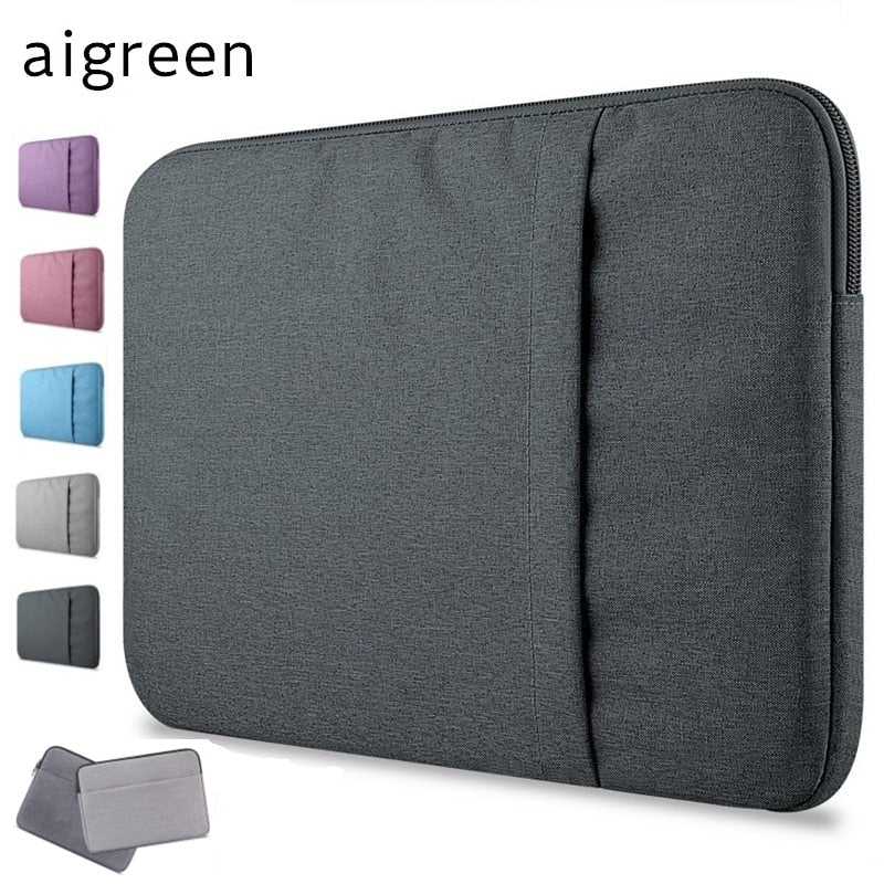 2020 New Brand aigreen Laptop Bag 11",13",14",15,15.6",13.3",15.4 inch,Sleeve Case For Macbook Air Pro Compute PC,Dropship AN001 freeshipping - Etreasurs
