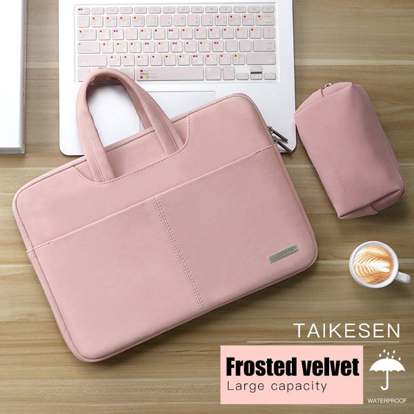 Laptop Bag 13.3 15.6 14 inch Waterproof Notebook Bag Sleeve For Macbook Air Pro 13 15 Computer Shoulder Handbag Briefcase Bag freeshipping - Etreasurs