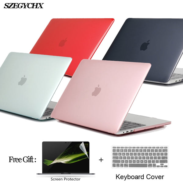 Crystal Cover for Apple Macbook Air 13 Case M1 Chip A2337 A2179 A1932 Touch Bar Pro 16 11 12 15 in New Pro 13 Case A2338 A2289 freeshipping - Etreasurs