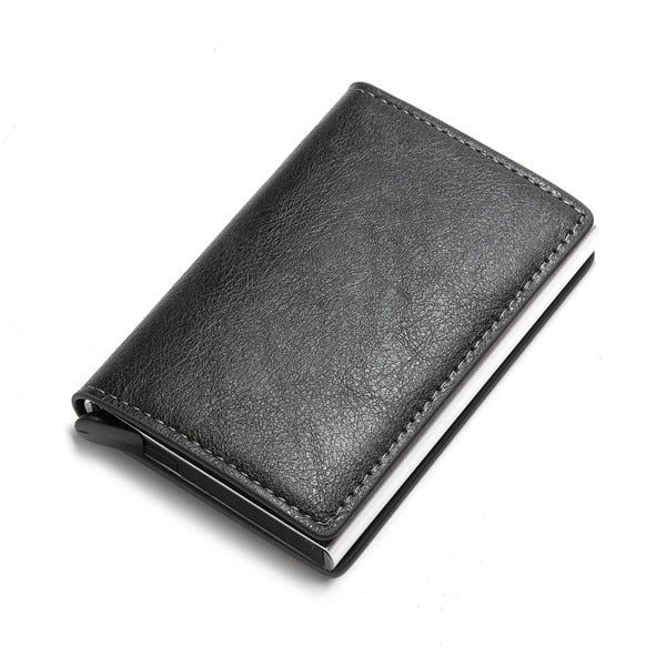 Aluminum Metal Credit Business Mini Card Wallet 2020 Dropshipping Man Women Smart Wallet Business Card Holder Rfid Wallet freeshipping - Etreasurs