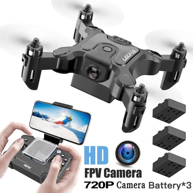 Mini Drone Met/Zonder Hd Camera Follow Me Rc Helicopter Hight Hold Modus Rc Quadcopter Rtf Wifi Fpv RC Drone Toys For Kids freeshipping - Etreasurs