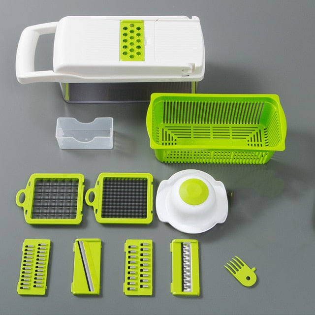 Vegetable Cutter Grater Slicer Carrot Potato Peeler Cheese Onion Steel Blade Kitchen Accessories Fruit Food Cooking Tools freeshipping - Etreasurs