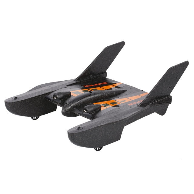 2.4G Glider RC drone SU35 Fixed wing airplane Hand Throwing foam dron Electric Remote Control Outdoor RC Plane toys for boys F22 freeshipping - Etreasurs