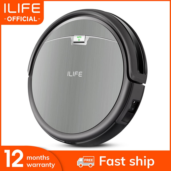 ILIFE A4s Robot Vacuum Cleaner , Carpet & Hard Floor Large Dustbin Miniroom Function Auto Recharge Household cleaning tools freeshipping - Etreasurs