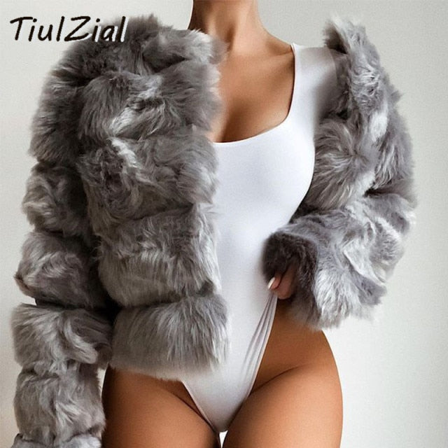 TiulZial Square Collar Long Sleeve Bodycon Bodysuit For Women Autumn White Women Bodysuit Winter Casual Body Female Top Black freeshipping - Etreasurs